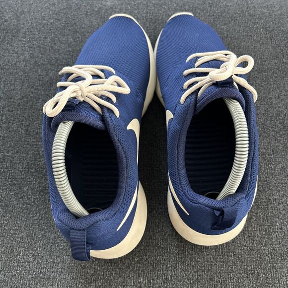 Nike Roshe One Women's Royal Blue Oatmeal Mesh Running Shoes 511882-404 Size 9 - Picture 5 of 7